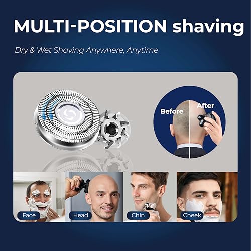 12 Pcs Shaver Replacement Blades Set for Pitbull Gold PRO & Silver - 3 Sets Included