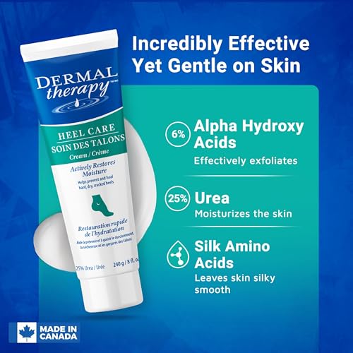 Heel Care Cream Bundle 5.5 Fl Oz Pack of 2 - Moisturizing & Exfoliating Foot Treatment