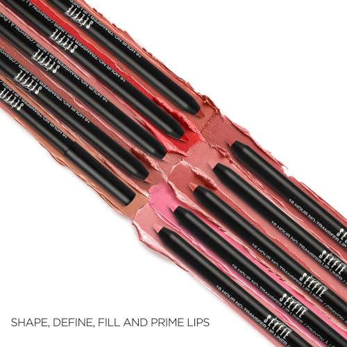 GA-DE Selfie 16 Hours Lip Liner, 852 - Long-Lasting, Transfer-Resistant Lip Liner Pencil - Lightweight, Creamy Soft Texture, High-Pigmented - 0.02 oz