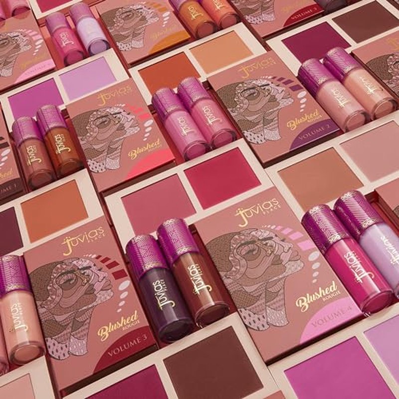 Juvia's Place Blushed Liquid Blush BlushLily - Dewy Tint Cheeks Makeup Glow Pigment Effortless Beauty Long Lasting Cosmetics Soft Creamy Natural Buildable All Skin Color Light Flawless Finish Blend