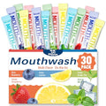 Travel Mouthwash Pack - 30 Alcohol-Free & Fluoride-Free Oral Hygiene Strips