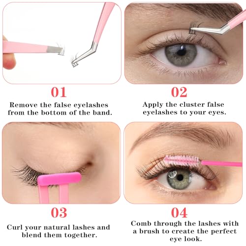 DUDUDU Eyebrow Pencil for Women - 4-Tip Microblading Liquid Brow Pen, Creates Natural Hair-Like Strokes, Waterproof & Long-Lasting Light Brown
