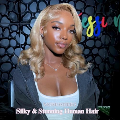 F27/613 Blonde Highlight Human Hair Bundle Body Wave 10 Inch - New