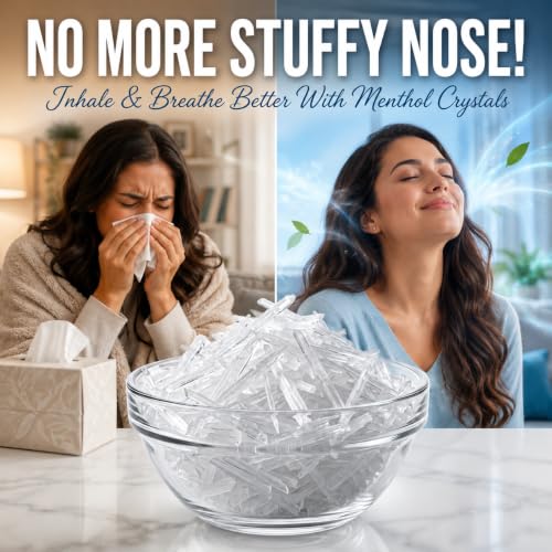 Menthol Crystals 1 lb - Pure Natural Mint for Cosmetics & Aromatherapy