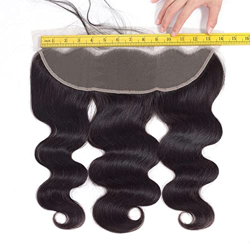 16 Inch Body Wave Lace Frontal Closure Ear to Ear HD Transparent Lace - 13x4