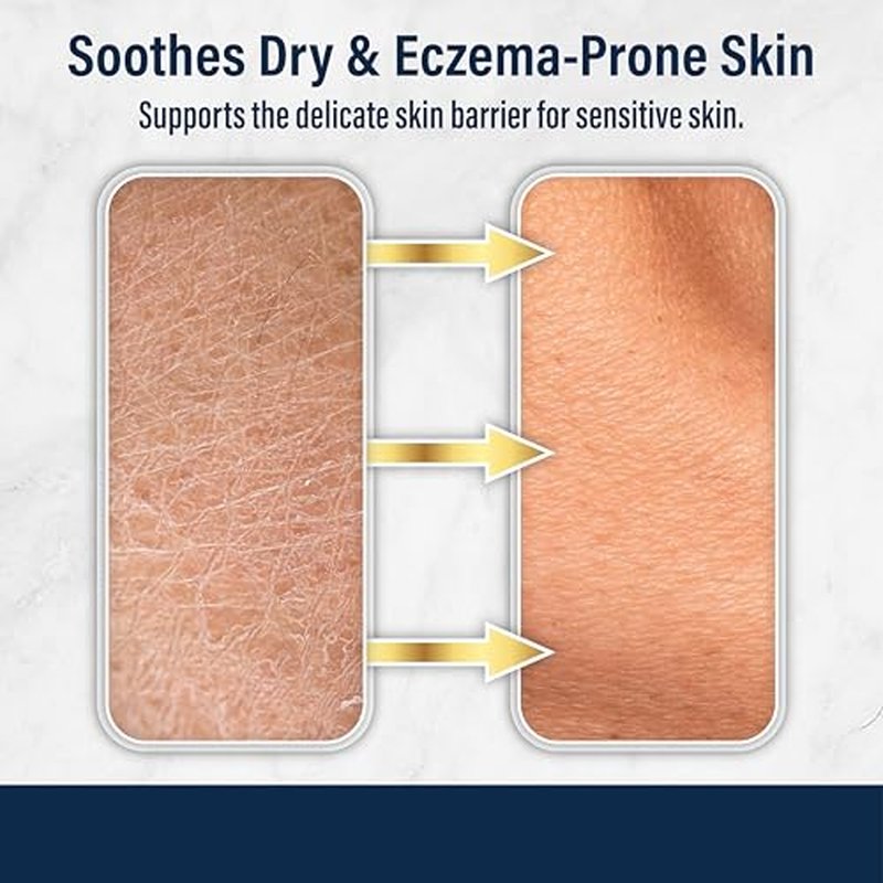 Dr. Eddie's Dermal Defense Moisturizing Cream - Face and Body Moisturizer for Dry Skin, Daily Cream for Sensitive Skin Care, Ultra Moisturizing Eczema Cream for Men and Women - 12 fl oz (Pack of 2)