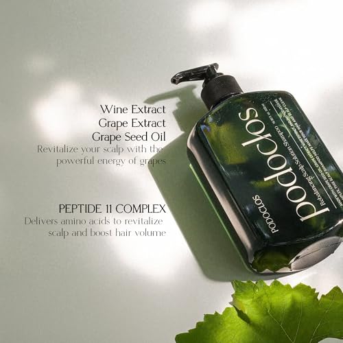 Podoclos Rebalancing Scalp Shampoo - Cooling & Refreshing Hair Care for Sensitive & Oily Scalps, 16.9 fl oz