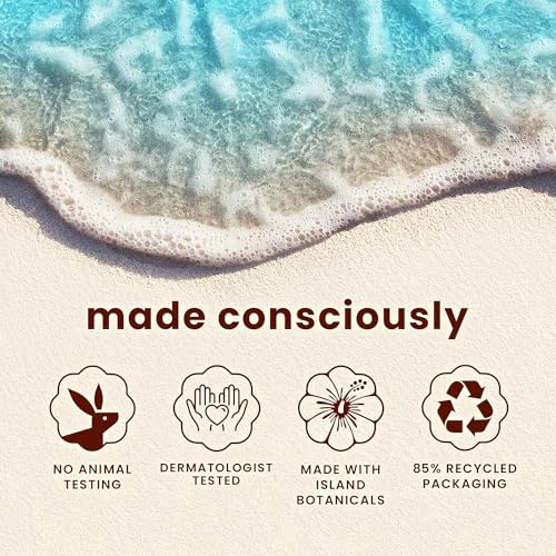 Tanning Oil with Coconut & Botanical Extracts - Hydrating & Reef-Friendly - 8 oz Pack of 3