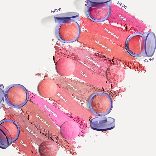 Kosas Blush Is Life Talc-Free Baked Powder Blush - Warm Peachy Pink 0.16oz