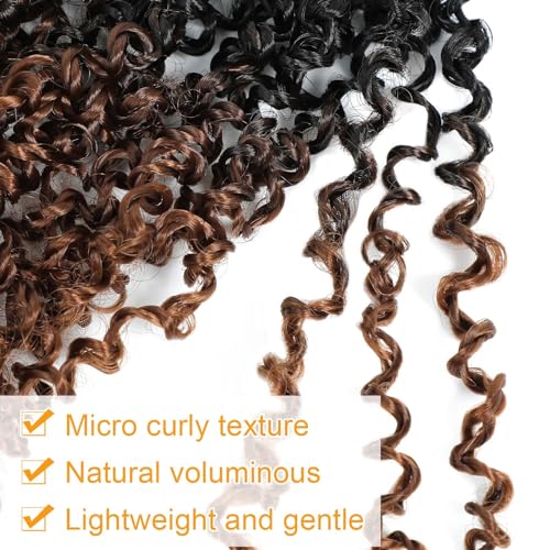 18 Inch Crochet Hair Pack of 8 Micro Yanky Twist Bohemian Style - OT30