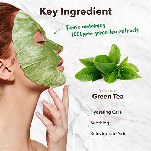 Purederm Deep Purifying O2 Bubble Mask Charcoal & Green tea (15 Pack)