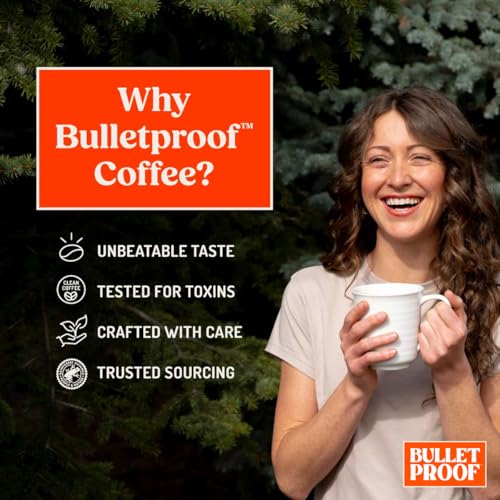 Bulletproof Original Medium Roast Coffee Pods - 24 Count Pack of 3 - Single-Serve Coffee