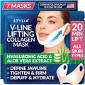 Stylia V Line Lifting Collagen Mask 7 Pack - Double Chin & Jawline Contour