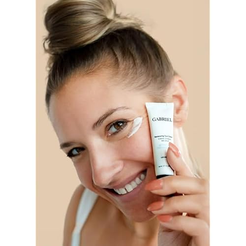 Gabriel Renewing Eye Cream | Natural, Paraben Free, Vegan, Cruelty-free, Non GMO| .5 oz.