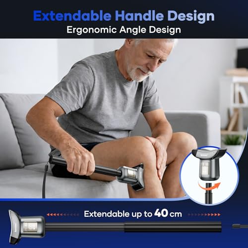 Kensen Black 2-in-1 Electric Back Shaver for Men, Foil & T-Blade Trimmer