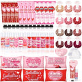 Valentine's Galentine's Day Gift Set for Women - Hand Cream, Lip Balm, Makeup Bag & Accessories