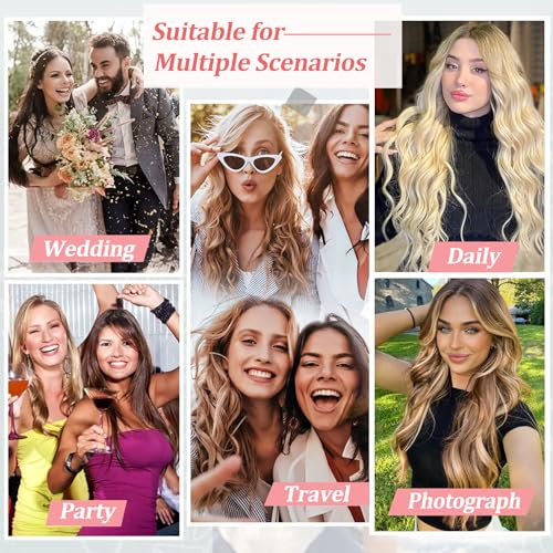 Dark Brown 16-Inch Remy Clip-In Hair Extensions - Natural Human Hair Set, 8pcs