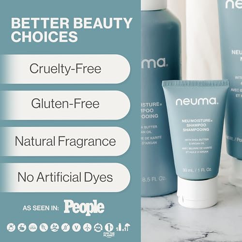 Neuma Neu Moisture Shampoo Lavender, Mandarin & Vanilla Scent, Travel Size Shampoo