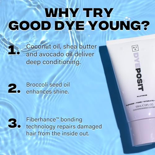 Color Depositing Hair Mask - Pink - Vegan & Deep Nourishing 4 Fl Oz