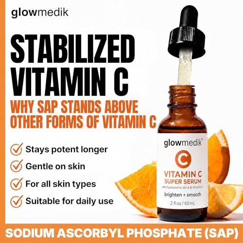 Vitamin C Serum for Face - Brightening Dark Spots & Fine Lines - 2 Fl Oz - Sensitive Skin