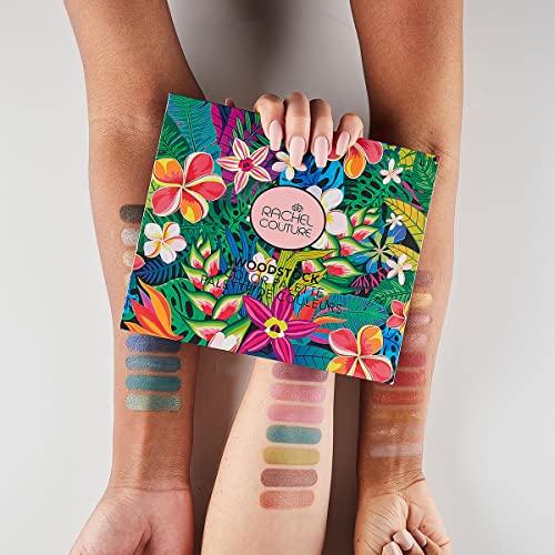 Rachel Couture Makeup Palette with Natural Ingredients & Pure Pigments | Vegan & Cruelty-Free | Infused with Natural Botanical Extracts ? 30 Colors - Woodstock