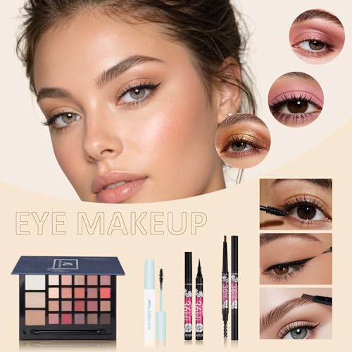 All One Makeup Kit for Teens Girls Women - Full Cosmetic Set Gift