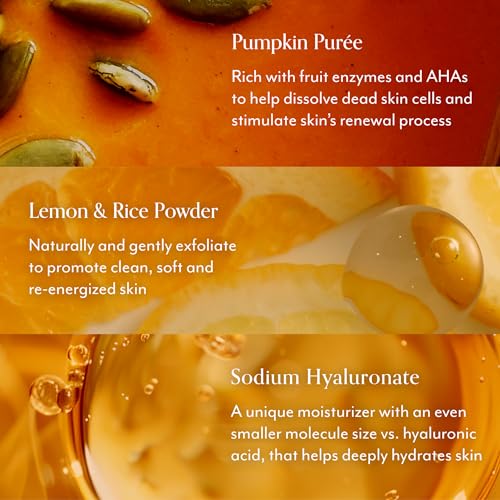 Bliss Radiance-Enhancing Marshmallow & Pumpkin Face Mask Duo for Bright Skin