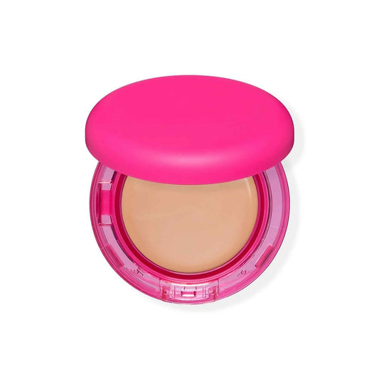 Peptide Bounce Foundation for Mature Skin: Hydrating Age-Defying Balm Foundation with Natural Satin Finish Buildable Coverage Lightweight & Vegan Makeup for All Skin Types (Dark, 20g)