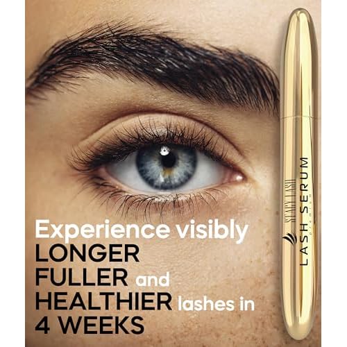 Crystal Clear Eyelash Extension Glue 5ml & Stacy Lash Serum 5ml for Lashes Growth & Thickness/Enhancing Natural Eyelashes/with Biotin / 1Sec Drying Time/Retention 8 Weeks/Transparent Adhesive