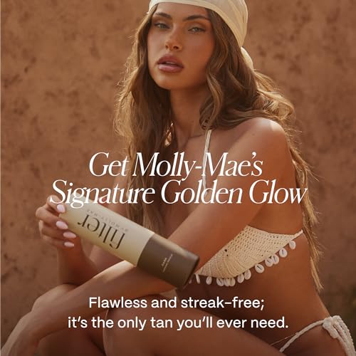 Filter by Molly-Mae Self Tanner Mousse Dark Shade - Natural Sun-Kissed Glow