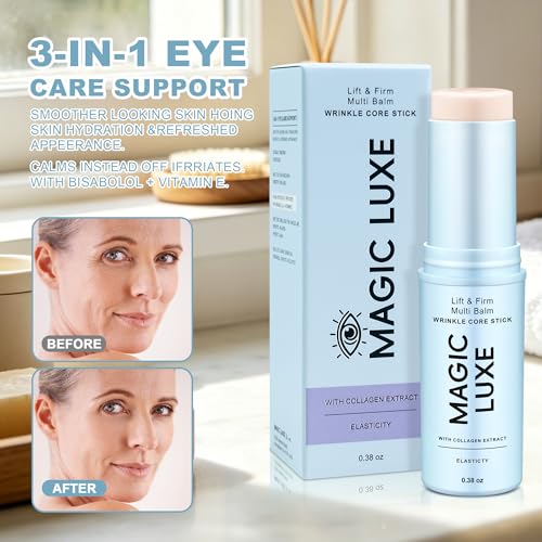 Magic Luxe Korean Under Eye Balm Stick 1 Fl Oz Hydrating Dark Circles Puffiness