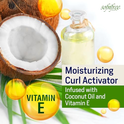 Sofn'Free Moisturizer & Curl Activator Lotion 2 Pack - 33.81 fl oz for Natural Hair