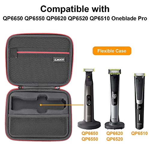 Hard Travel Case for Philips OneBlade Pro Trimmer QP6552/QP6542/QP6530