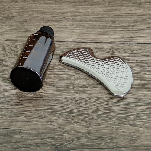 BYYDDIY SBC Muscle Scraper Set Stainless Steel Massage Tools with Storage Bag