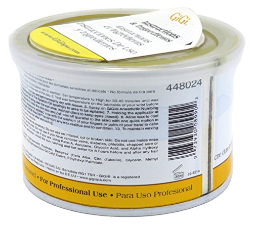 14 oz Hard Wax for Brazilian Waxing - Pack of 3, No Strip Hair Removal