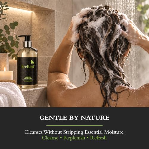 Gilchrist & Soames BeeKind Honey & Lemon Verbena Shampoo 15.5oz - Natural, Sulfate-Free Hair Care