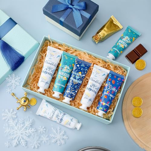 32 Pcs Jewish Themed Gifts Bulk Hand Lotion for Guests Hand Cream Travel Size Bulk Party Gifts Jewish Essentials for Women Men