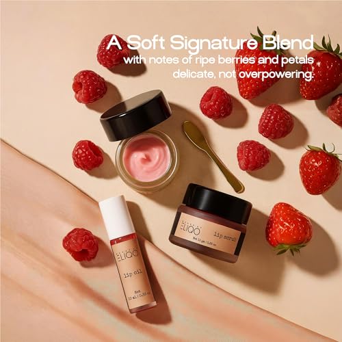 Lip Care Set ? 5-Piece Routine with Lip Mask, Scrub, Lip Oil, Tinted & Unscented Balm ? Nourishing, Oil-Based Hydration