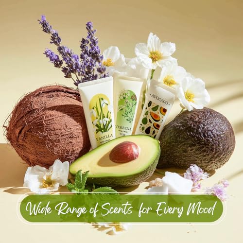 Green Canyon Spa 50 Pack Mini Hand Lotions in 10 Natural Scents - 1 Fl Oz