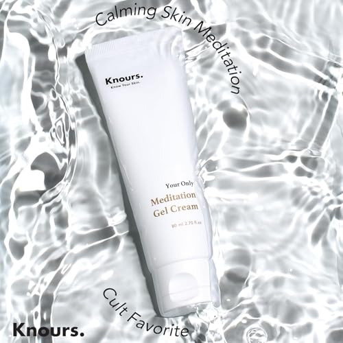 Light Weight Water Based Gel Moisturizer, Vegan Peppermint Squalane & Ceramide NP Hydrating Soothing Cooling (80ml 2.7 fl oz.)