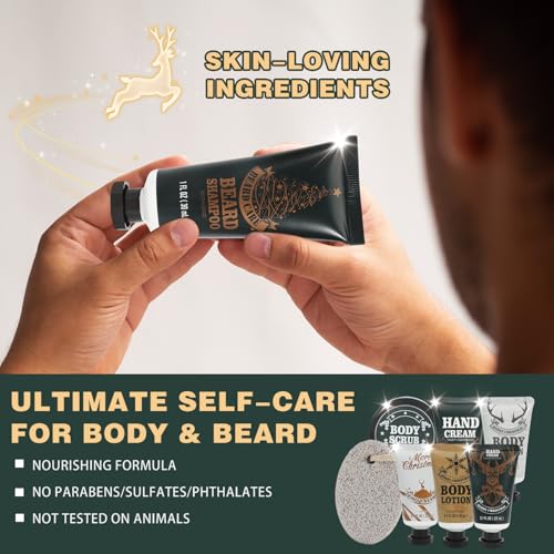 2026 Advent Calendar Reindeer Variation for Men – Grooming & Skincare Surprises