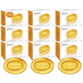 Pure & Gentle Pears Soap 12-Pack - Glycerin Transparent Amber Bar for Skin Care - Original 4.4 Oz