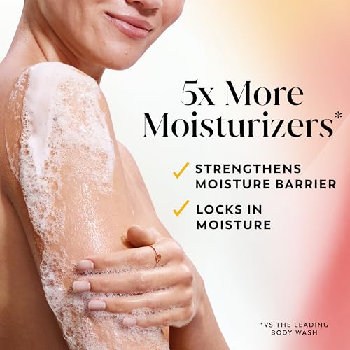 Olay Ultra Moisture Body Wash with Cocoa Butter - 24hr Hydrating & Refreshing, Pack of 4, Combination