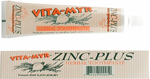 3 Pack Zinc Plus Toothpaste 4 oz No Fluoride SLS-Free Natural Oral Care