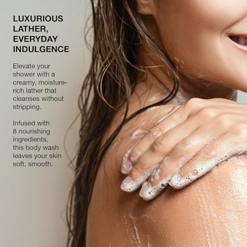 Ginger Lily Farms Shea Indulgence Body Wash Vanilla Sugar Bliss 128oz – Deep Hydrating, Vegan & Cruelty-Free