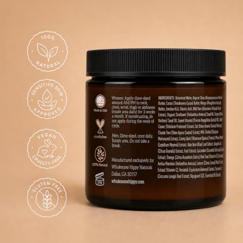 Wild Yam Body Cream with Fresh Scent - All-Natural Botanical Moisturizer, 4 oz - Pump Up the Yam