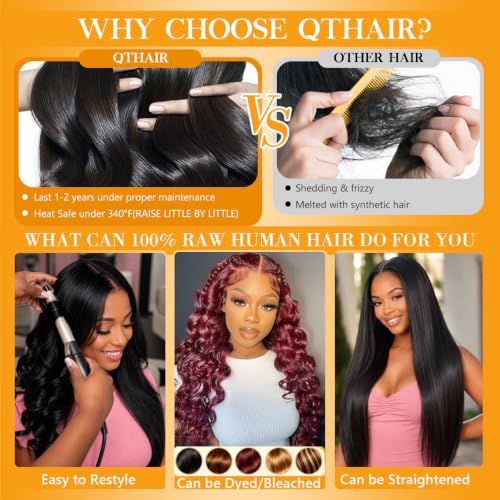 Brazilian Body Wave Hair Extensions - 8 Inch Virgin Human Hair Bundles - Natural Black - Variation #1b