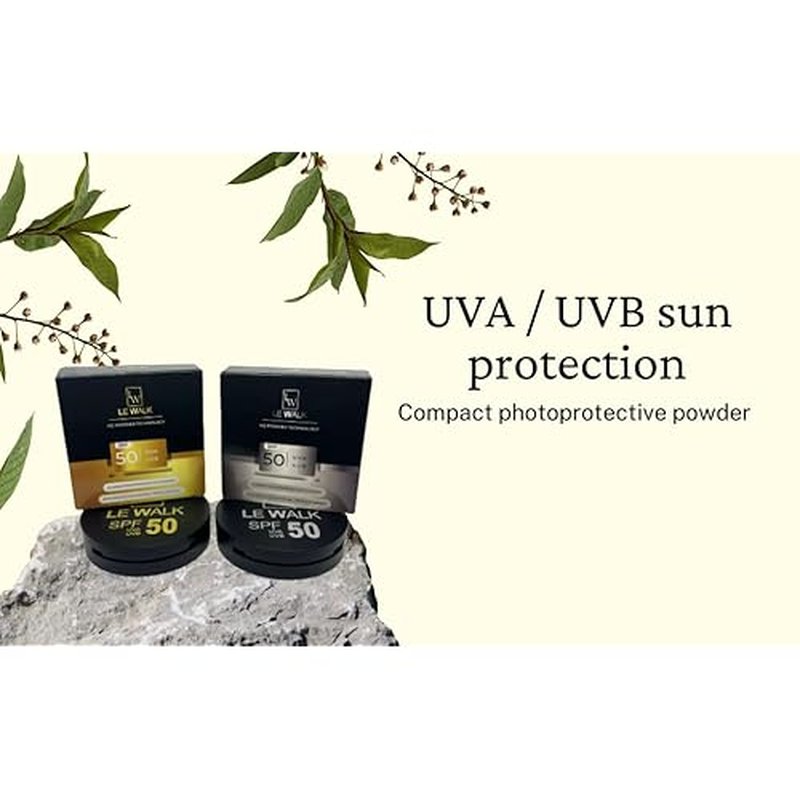 Compact photoprotective powder Mineral Sunscreen UVA/UVB SPF50 (Beige)