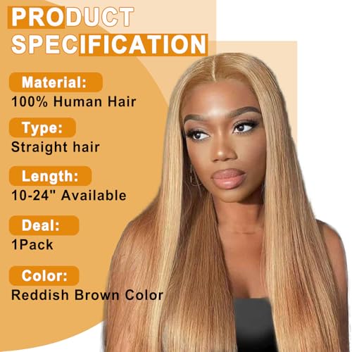 iJoy Honey Blonde Straight Human Hair Bundles 16 Inch - Virgin Brazilian Remy