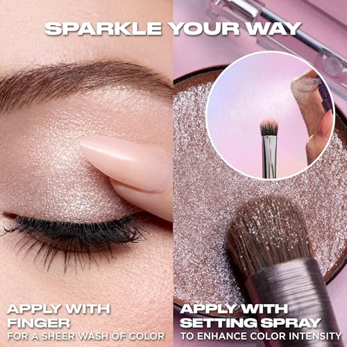 Urban Decay 24/7 Moondust Glitter Eyeshadow - Space Cowboy Champagne Gold Silver 0.06oz